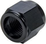 Allstar Performance Tube Nuts ALL50324 Nut, -10 AN, 5/8 in. Tubing, Black Anodized, Each thumbnail 1