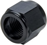 Allstar Performance Tube Nuts ALL50324 Nut, -10 AN, 5/8 in. Tubing, Black Anodized, Each thumbnail 2