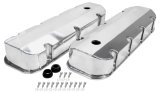 Allstar Performance Valve Covers ALL26177 BB Chevy Fabricated alum with Holes thumbnail 2