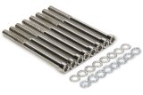 Allstar Performance Valve Cover Hold-Down Bolts ALL99465 Fasteners, Bolts, Steel, Chrome, Allen Socket Head, 1/4-20 in. Thread, 3.75 in. Length, Washers included, Set of 8 thumbnail 2