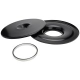 Allstar Performance Aluminum Air Cleaners ALL25951 Cleaner, 14 in. Diameter, Round, Flat Base, Aluminum, Black, 1/2 in. Spacer, Each thumbnail 1