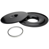 Allstar Performance Aluminum Air Cleaners ALL25951 Cleaner, 14 in. Diameter, Round, Flat Base, Aluminum, Black, 1/2 in. Spacer, Each thumbnail 2