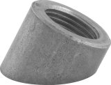 Allstar Performance O2 Sensor Bungs ALL34152 Fitting, Bung, Weld-In, Oxygen Sensor, Steel, 18mm x 1.5, Angled, Each thumbnail 1
