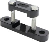 Allstar Performance Clamp-On Panhard Bar Brackets ALL60240 Bracket, Steel, Black, Clamp-On, Fits 2 in. Square Tubing, Each thumbnail 1