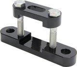 Allstar Performance Clamp-On Panhard Bar Brackets ALL60240 Bracket, Steel, Black, Clamp-On, Fits 2 in. Square Tubing, Each thumbnail 2