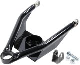 Allstar Performance UMP Tubular Lower Control Arms ALL56323 Arms, Tubular, Front, Lower, Passenger Side, Steel, Black Powdercoated, GM, Passenger Car, Each thumbnail 1