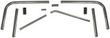Allstar Performance Monte Carlo SS Front Bumper Kits ALL22366 Bumper, Front, Tube Style, Steel, Natural, Kit thumbnail 1