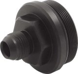 Allstar Performance Inline Fuel Filter Replacement Caps ALL40224 End Cap, Replacement, Aluminum, -8 AN, Each thumbnail 1