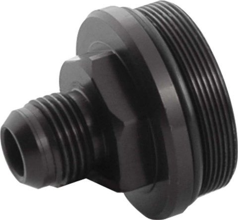 Allstar Performance Inline Fuel Filter Replacement Caps ALL40226 End Cap, Replacement, Aluminum, Black Anodized, -10 AN, Each