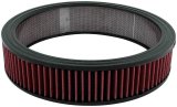 Allstar Performance Washable Air Filter Elements ALL26000 Element, Round, Cotton Gauze, Red, 14 in. Diameter, 3 in. Tall, Each thumbnail 2