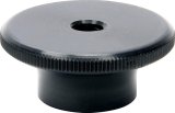 Allstar Performance O-Ring Carb Nuts ALL26047 Air Cleaner Nut, O-Ring, Billet Aluminum, Black, 5/16 in.-18, Each thumbnail 1