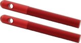 Allstar Performance Replacement Hood Pins ALL18488 Pins, Aluminum, Red Anodized, 3/8 in. Diameter, Pair thumbnail 1