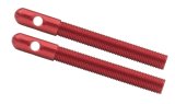 Allstar Performance Replacement Hood Pins ALL18488 Pins, Aluminum, Red Anodized, 3/8 in. Diameter, Pair thumbnail 2