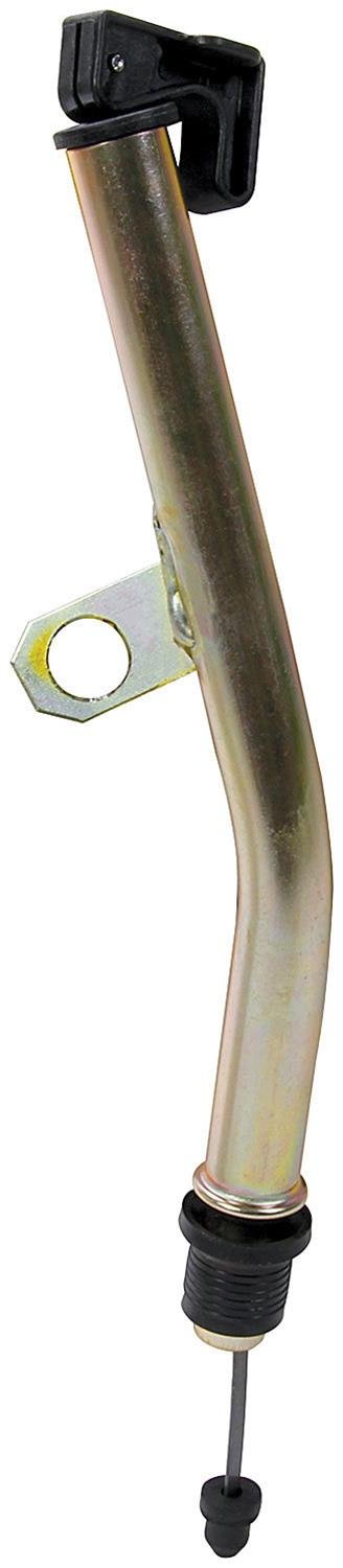 Allstar Performance Locking Transmission Dipsticks ALL69108 Dipstick, Locking, Steel, Gold Iridited, Bellhousing Mount, Chevy, Powerglide, Each