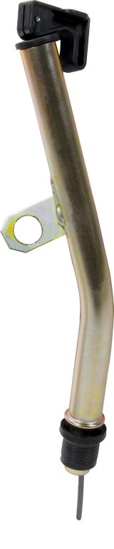 Allstar Performance Locking Transmission Dipsticks ALL69108 Dipstick, Locking, Steel, Gold Iridited, Bellhousing Mount, Chevy, Powerglide, Each thumbnail 2