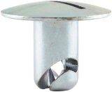 Allstar Performance Oversized Oval Head Button Fasteners ALL19223 Fastener Head, Fasteners, Quick Fastener, Steel, Cadmium Plated, 0.500 in Length, Set of 50 thumbnail 1