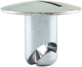Allstar Performance Oversized Oval Head Button Fasteners ALL19223 Fastener Head, Fasteners, Quick Fastener, Steel, Cadmium Plated, 0.500 in Length, Set of 50 thumbnail 2