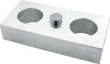 Allstar Performance Lowering Blocks ALL56061 Block, Aluminum, 1 in. Thick, 2.5 in. wide, 5 in. Long, 5/8 in, Pin Diameter, Each thumbnail 1