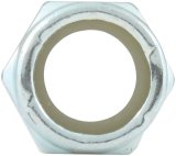 Allstar Performance Nylon Locking Hex Nuts ALL16023-10 Nuts, 7/16-14 in Threads, with Insert, Set of 10 thumbnail 1
