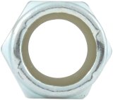Allstar Performance Nylon Locking Hex Nuts ALL16023-10 Nuts, 7/16-14 in Threads, with Insert, Set of 10 thumbnail 2