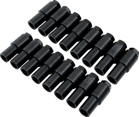 Allstar Performance Rocker Arm Nuts ALL90208 Nuts, 7/16 in, for Stud Girdles, Chevy Big Block, Set of 16