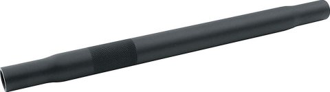 Allstar Performance Steel Suspension Tubes ALL57178 Threaded Tube, Tube, Swedged, 5/8-18 in. RH/LH Thread, Steel, Black Anodized, 17.0 in. Length, Each