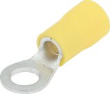 Allstar Performance Terminal Connectors ALL76053 Electrical Wiring Connectors, Tin Plated Copper, #10 Stud Ring, Male, PVC Insulated, 10-12 Gauge, Set of 20 thumbnail 1