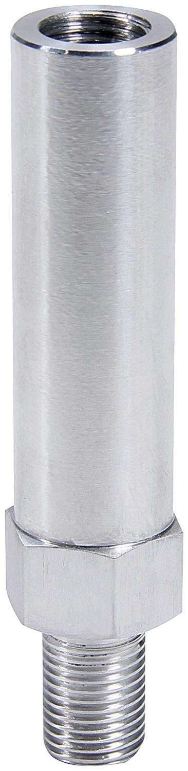 Allstar Performance Hood Pin Extensions ALL18525 Pins, Extensions, Mount, 2.750 in. Tall, 1/2-20 Thread, Aluminum, Clear Anodized, Each