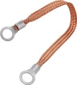 Allstar Performance Ground Straps ALL76328-12 Strap, 12-gauge, Copper, 1/2 in. Ring Terminals, 12.00 in. Length, Each thumbnail 2
