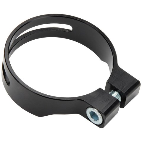 Allstar Performance Billet Aluminum Hose Clamps ALL18327 Clamps, Clamps, Aluminum, Black, Each