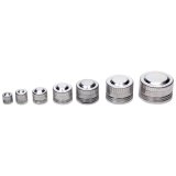 Allstar Performance Cap and Plug Kits ALL50820 AN Caps, Aluminum, Natural, Five of Each Size -3 AN to -16 AN Female, Kit thumbnail 1