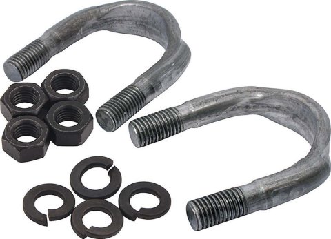 Allstar Performance U-Bolt Kits ALL69015 U-Bolts, Steel, Fits 1310 U-Joint, Kit
