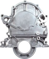 Allstar Performance Timing Covers ALL90014 Cover, 1-piece, Early Style, Aluminum, Natural, Ford, Small Block, Each thumbnail 2