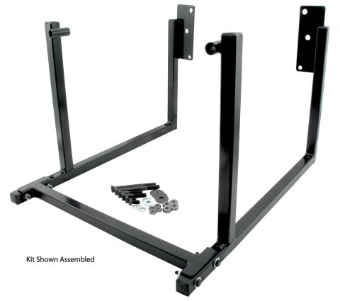 Allstar Performance Engine Cradles ALL10150 Cradle, Steel, Black Powdercoated, Mopar, Each