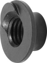 Allstar Performance Slider Box T-Nuts ALL60196 T-Nut, Black, Steel, 5/8 in. -11 Thread, Each thumbnail 2