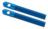 Allstar Performance Replacement Hood Pins ALL18509 Pins, Aluminum, Blue Anodized, 1/2 in. Diameter, Pair thumbnail 2