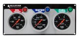 Allstar Performance Gauge Panel Kits ALL80113 3-Gauge Panel, AutoMeter Sport-Comp, Fuel/Oil Press, Water Temp, Each thumbnail 2