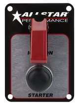 Allstar Performance Electrical Switch Panels ALL80141 Panel, Ignition with Cover, Starter, No Light, Each thumbnail 2