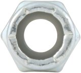 Allstar Performance Nylon Locking Hex Nuts ALL16010-50 Nuts, Hex, Steel, Zinc Plated, Insert, 1/4-20 in. Coarse Thread, Set of 50 thumbnail 2