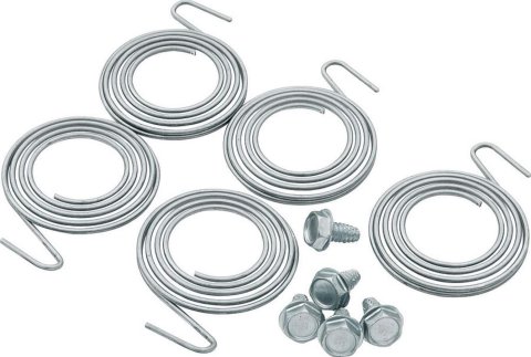 Allstar Performance Lug Nut Retainers ALL44109 Spring and Screw Kit for Glueless Nuts, Set of 5