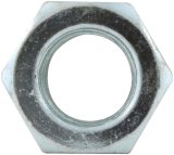 Allstar Performance Standard Hex Nuts ALL16053-10 Nuts, Hex, Steel, Zinc Plated, 7/16-20 in. Fine Thread, Set of 10 thumbnail 1