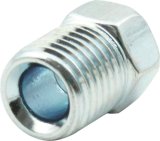 Allstar Performance Inverted Flare Nuts ALL50110 Tube Nuts, Flare, 3/16 in. Tube, 3/8-24 in. Nut, Steel, Zinc, Set of 10 thumbnail 1