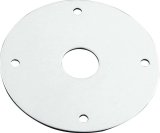 Allstar Performance Replacement Hood Pin Scuff Plates ALL18518 Plate, 1/2 in Hole, Aluminum, Standard Weight, Set of 4 thumbnail 1