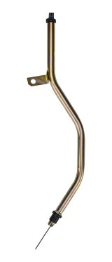 Allstar Performance Locking Transmission Dipsticks ALL69128 Dipstick, Locking, Case Entry, Gold Iridited Steel Tube, Black Plastic Handle, Ford, C-6, Each thumbnail 2