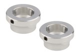 Allstar Performance Hood Pin Supports ALL18479 Replacement Components, Support, 1/2 in.-20 Thread, Aluminum, Natural, Pair thumbnail 2