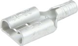 Allstar Performance Terminal Connectors ALL76008 Electrical Wiring Connectors, Tin Plated Copper, 1/4 in. Stud Spade, Female, 18-22 Gauge, Set of 20 thumbnail 2