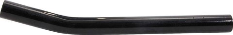 Allstar Performance Bent Tie Rod Tubes ALL57020 Tube, Bent, Steel, Black Powdercoated, Female Threads, 5/8 in. Diameter, 16 in. Length, Each