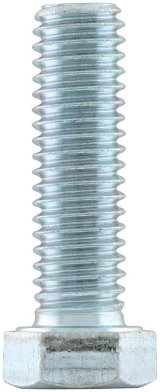 Allstar Performance Grade 5 Bolts ALL16264 Bolt, 5, Hex Head, Steel, Zinc Plated, 7/16 in.-14 Thread, 1.500 in. Underhead Length, Set of 10 thumbnail 2