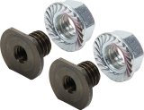 Allstar Performance Threaded Nut Inserts ALL18547-10 Inserts, Threaded, 1/4-20 in., Steel, Natural, 3/8 in. Hole Size, Set of 10 thumbnail 2