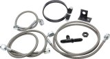 Allstar Performance Brake Hoses, Sets ALL42056 kit is designed to eliminate hanging brake lines near the rear calipers. Rear Line K thumbnail 1